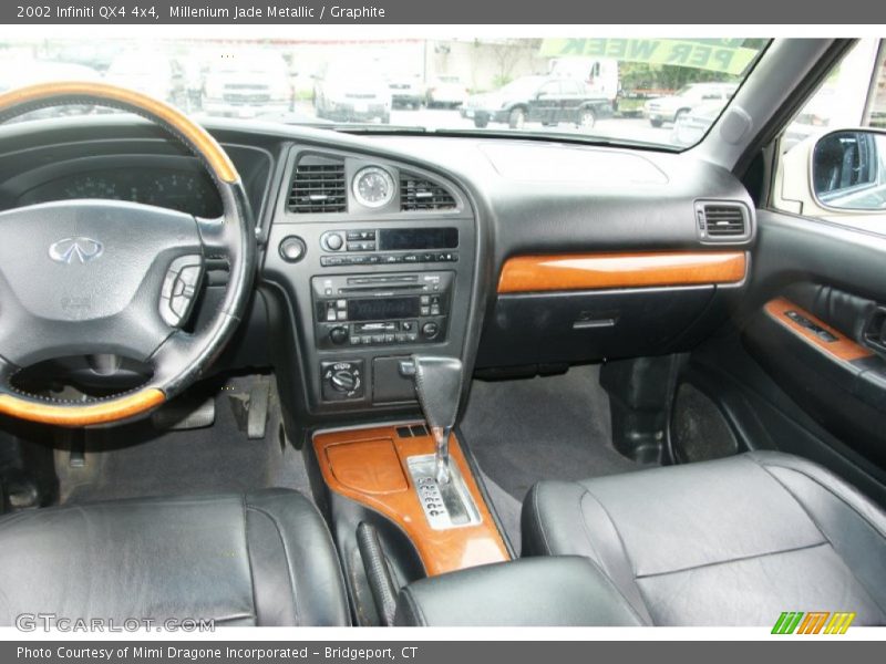Millenium Jade Metallic / Graphite 2002 Infiniti QX4 4x4