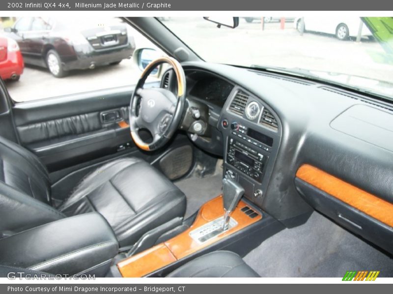 Millenium Jade Metallic / Graphite 2002 Infiniti QX4 4x4