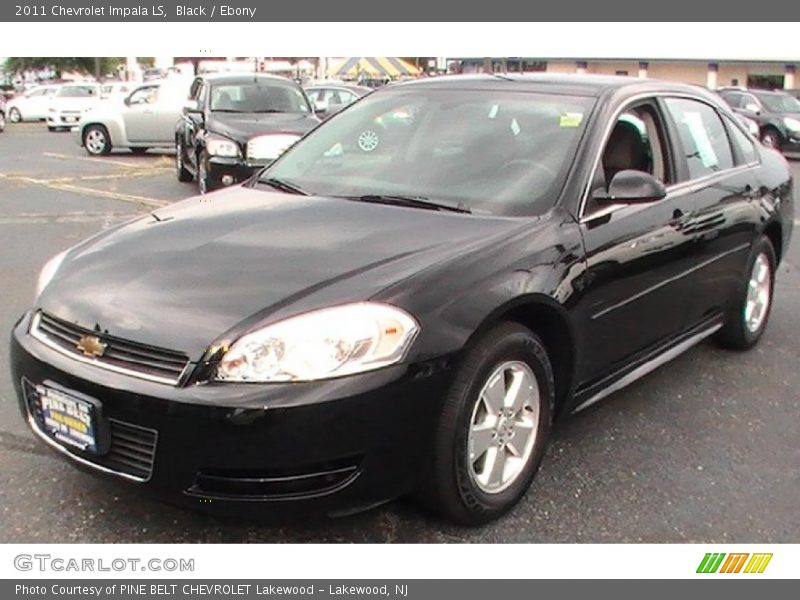 Black / Ebony 2011 Chevrolet Impala LS