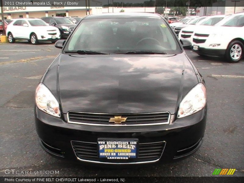 Black / Ebony 2011 Chevrolet Impala LS
