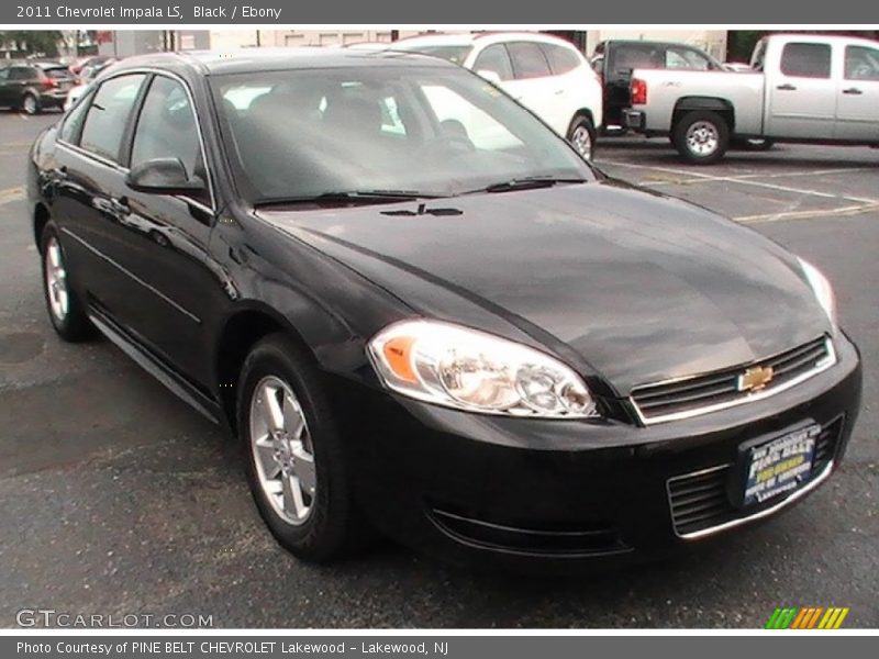 Black / Ebony 2011 Chevrolet Impala LS