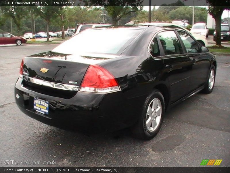 Black / Ebony 2011 Chevrolet Impala LS