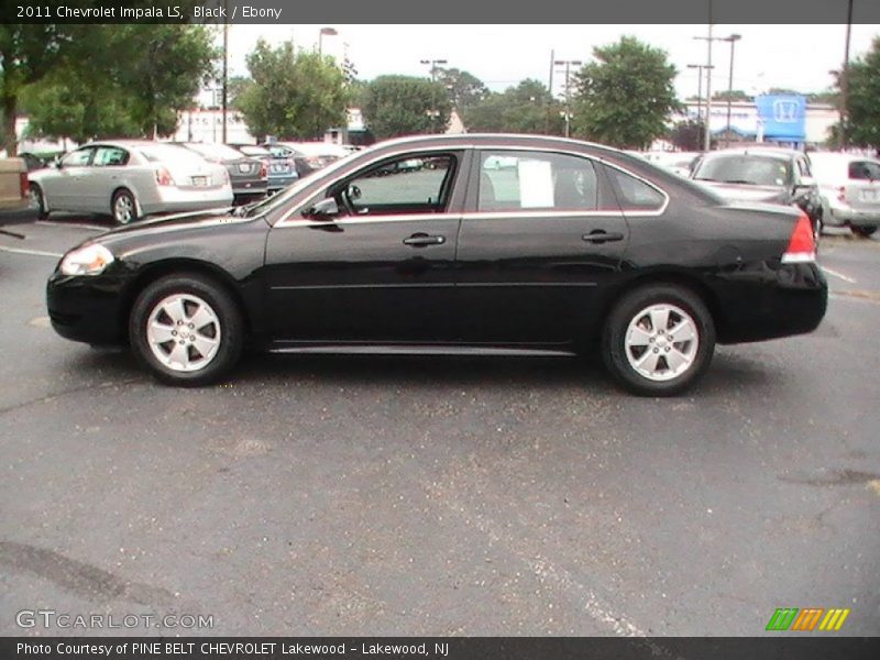 Black / Ebony 2011 Chevrolet Impala LS