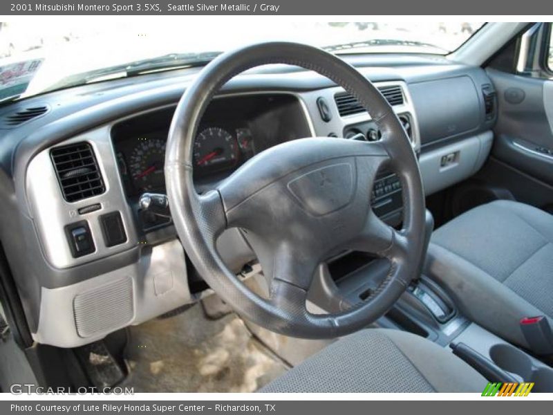 Seattle Silver Metallic / Gray 2001 Mitsubishi Montero Sport 3.5XS