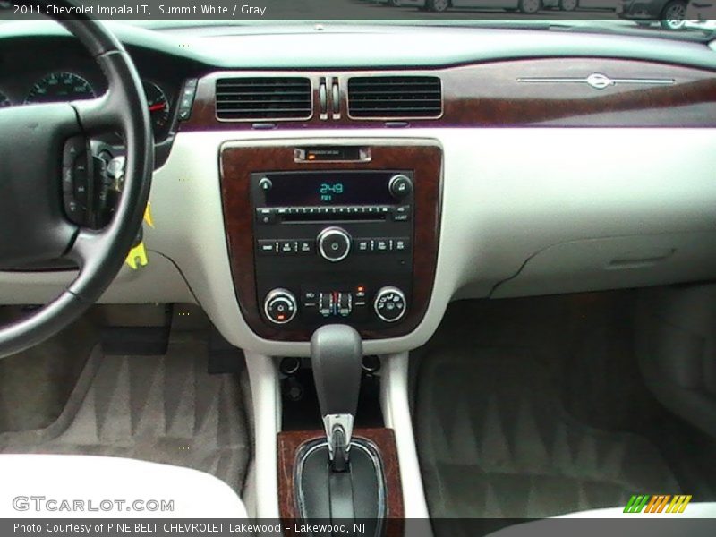 Summit White / Gray 2011 Chevrolet Impala LT