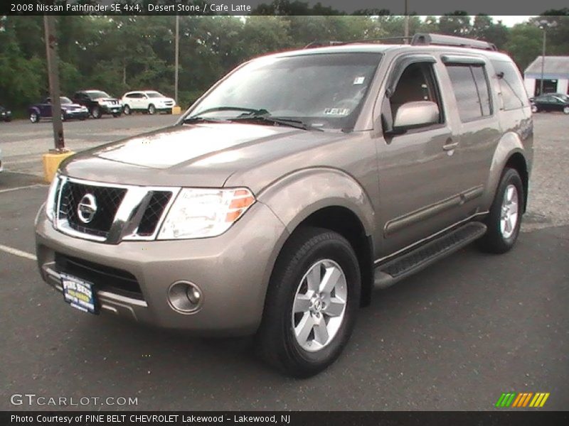 Desert Stone / Cafe Latte 2008 Nissan Pathfinder SE 4x4