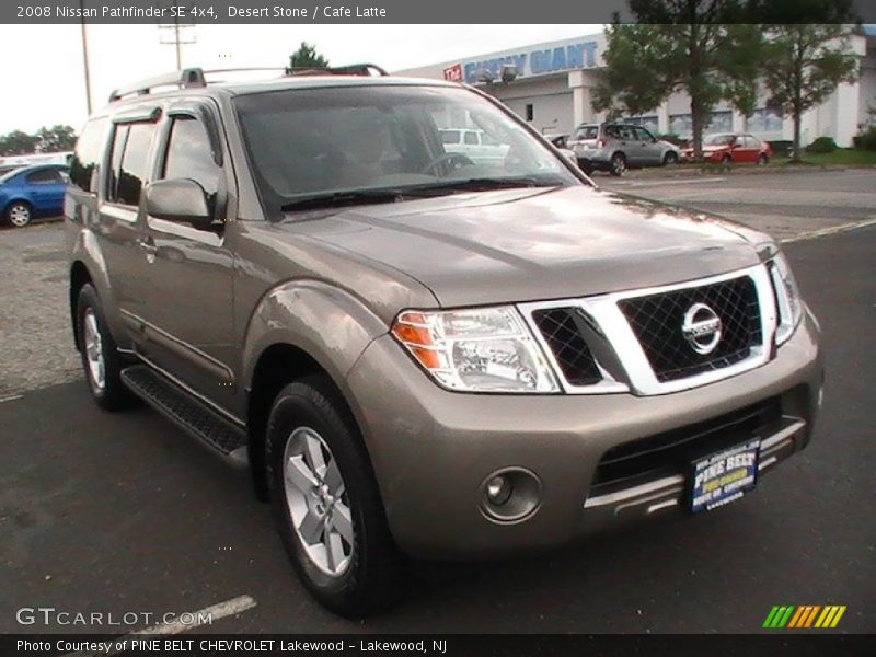 Desert Stone / Cafe Latte 2008 Nissan Pathfinder SE 4x4
