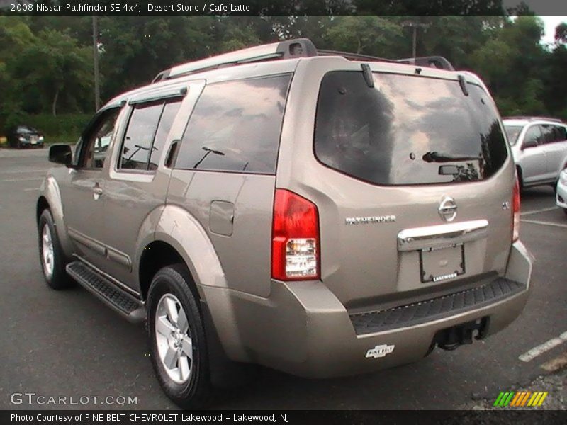 Desert Stone / Cafe Latte 2008 Nissan Pathfinder SE 4x4
