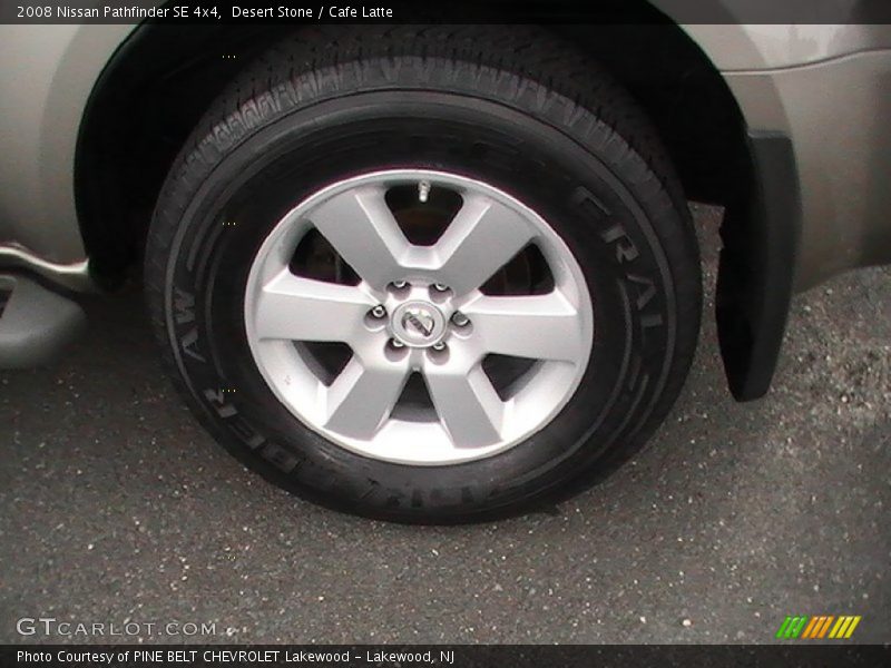 Desert Stone / Cafe Latte 2008 Nissan Pathfinder SE 4x4