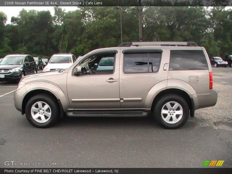 Desert Stone / Cafe Latte 2008 Nissan Pathfinder SE 4x4