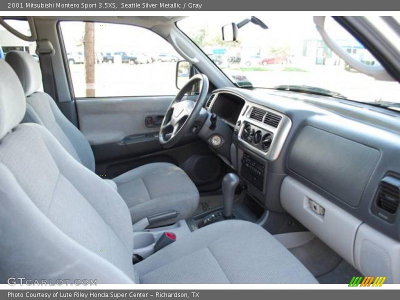 Seattle Silver Metallic / Gray 2001 Mitsubishi Montero Sport 3.5XS