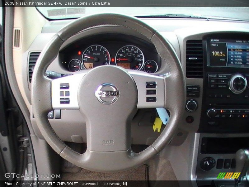 Desert Stone / Cafe Latte 2008 Nissan Pathfinder SE 4x4