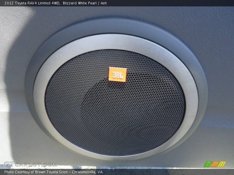 Blizzard White Pearl / Ash 2012 Toyota RAV4 Limited 4WD