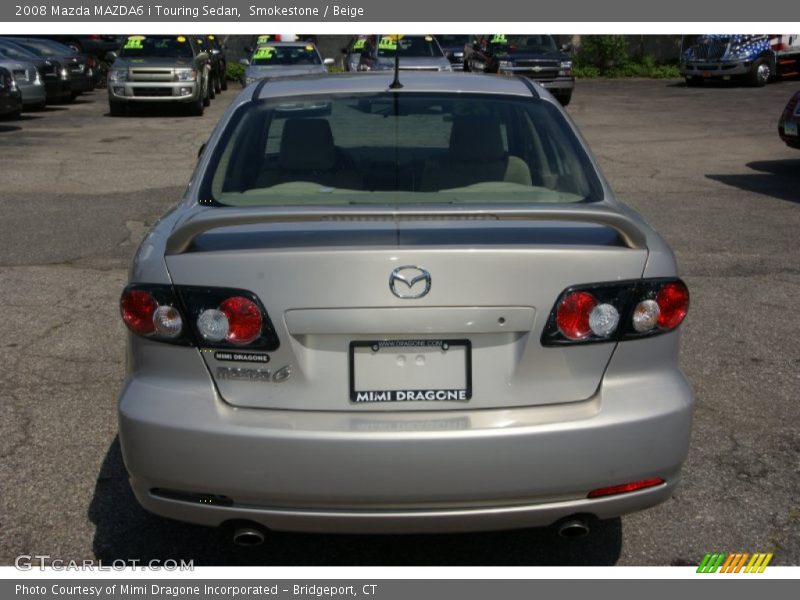 Smokestone / Beige 2008 Mazda MAZDA6 i Touring Sedan