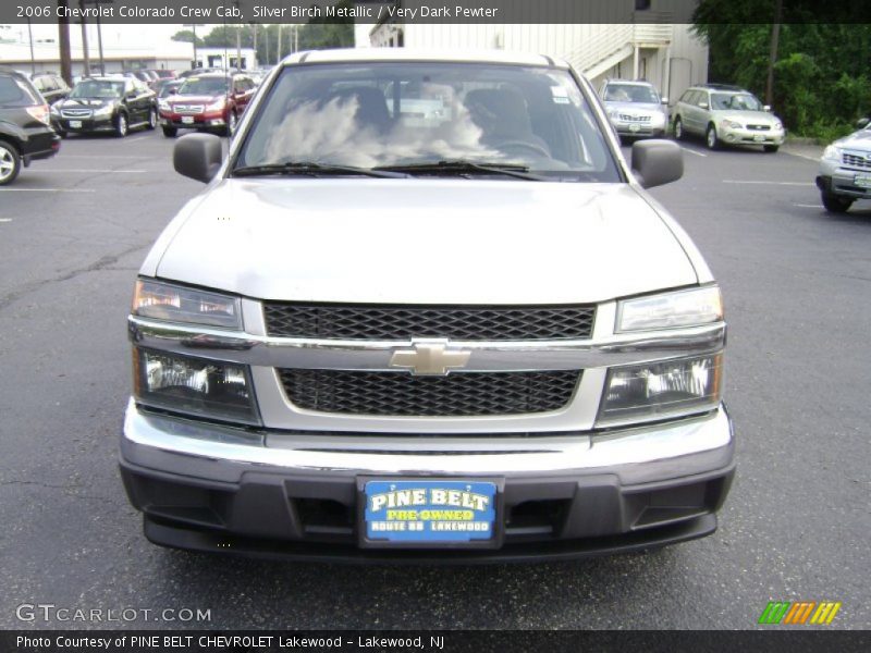Silver Birch Metallic / Very Dark Pewter 2006 Chevrolet Colorado Crew Cab