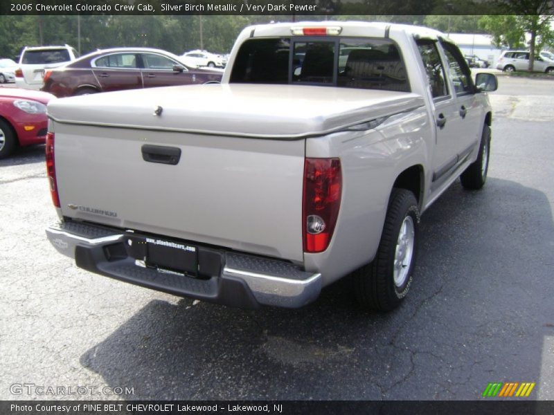 Silver Birch Metallic / Very Dark Pewter 2006 Chevrolet Colorado Crew Cab