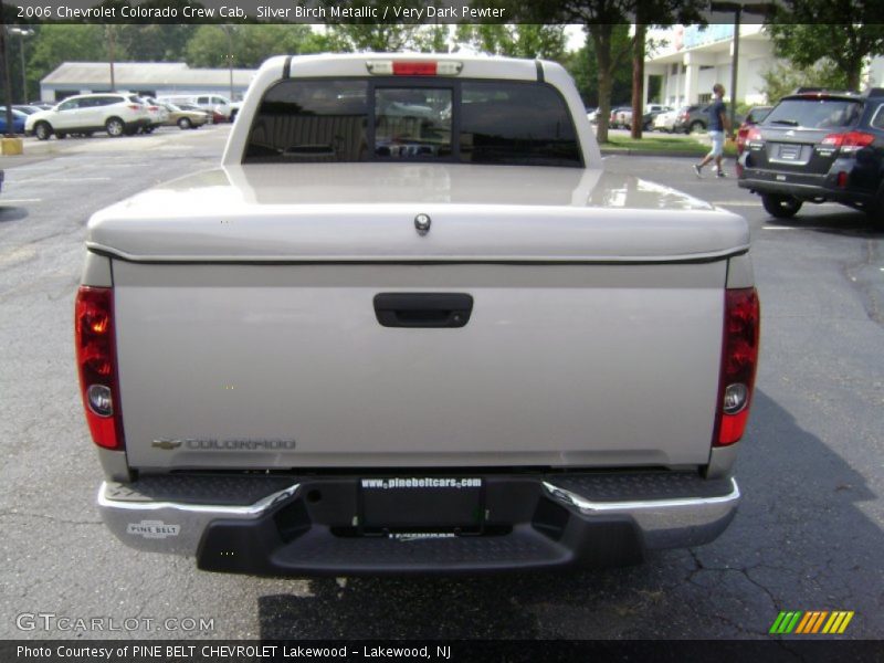 Silver Birch Metallic / Very Dark Pewter 2006 Chevrolet Colorado Crew Cab