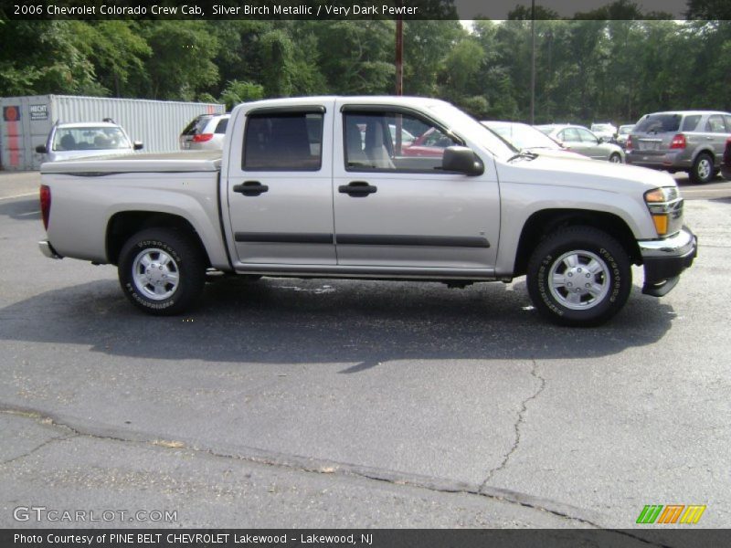 Silver Birch Metallic / Very Dark Pewter 2006 Chevrolet Colorado Crew Cab