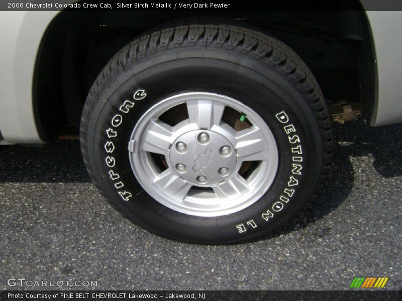 Silver Birch Metallic / Very Dark Pewter 2006 Chevrolet Colorado Crew Cab