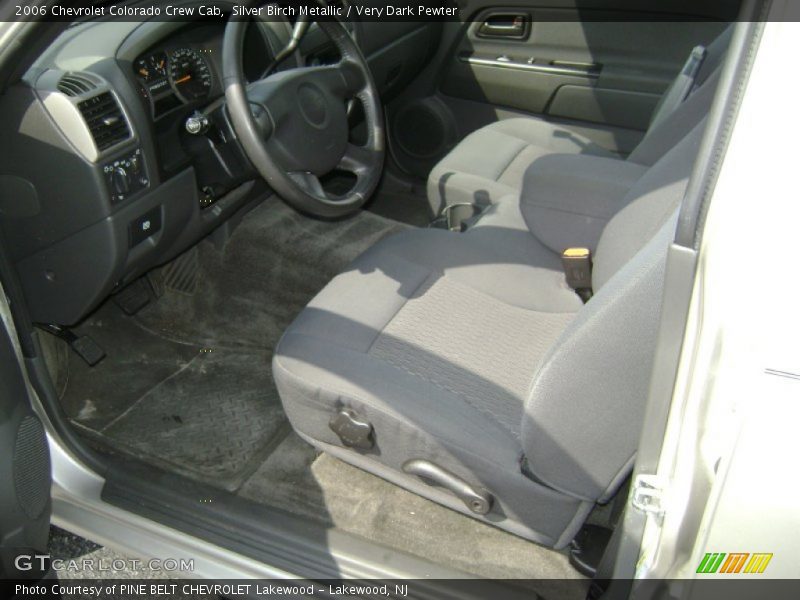 Silver Birch Metallic / Very Dark Pewter 2006 Chevrolet Colorado Crew Cab