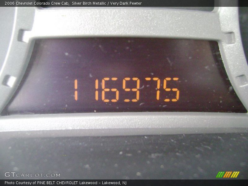 Silver Birch Metallic / Very Dark Pewter 2006 Chevrolet Colorado Crew Cab