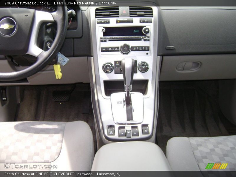Deep Ruby Red Metallic / Light Gray 2009 Chevrolet Equinox LS