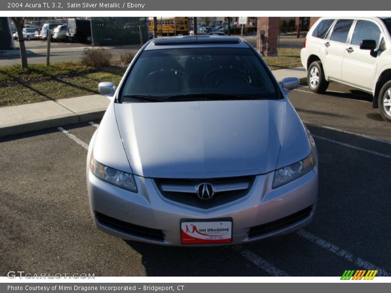 Satin Silver Metallic / Ebony 2004 Acura TL 3.2