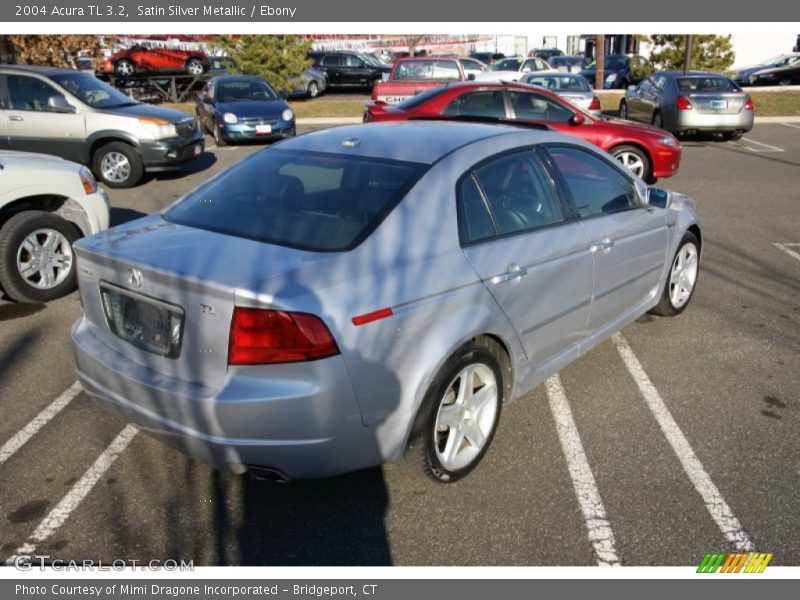 Satin Silver Metallic / Ebony 2004 Acura TL 3.2