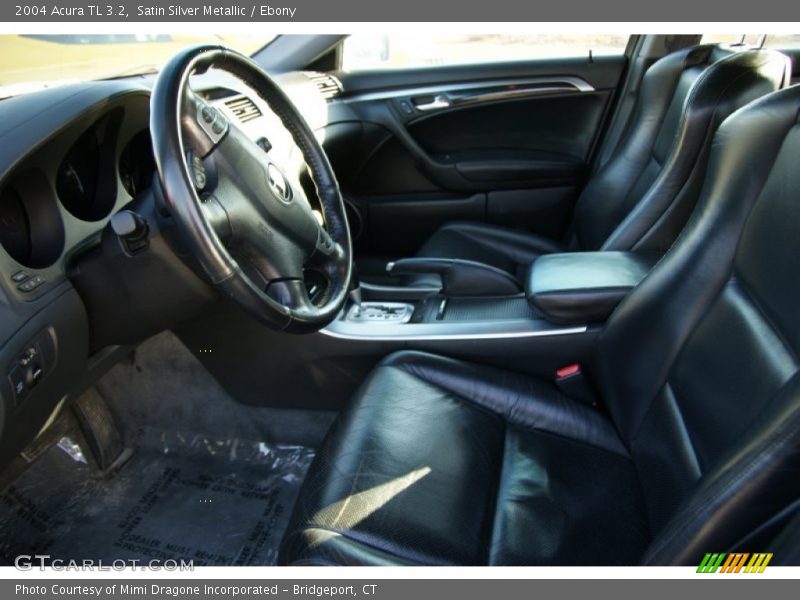 Satin Silver Metallic / Ebony 2004 Acura TL 3.2
