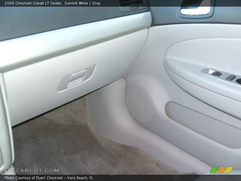 Summit White / Gray 2008 Chevrolet Cobalt LT Sedan