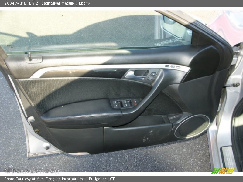 Satin Silver Metallic / Ebony 2004 Acura TL 3.2