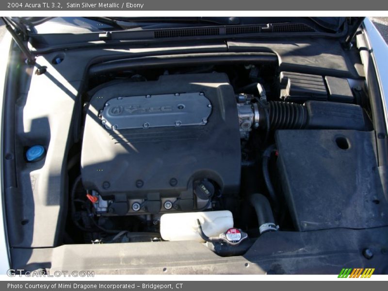 Satin Silver Metallic / Ebony 2004 Acura TL 3.2