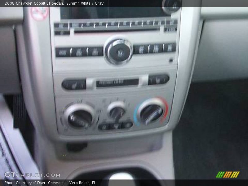 Summit White / Gray 2008 Chevrolet Cobalt LT Sedan