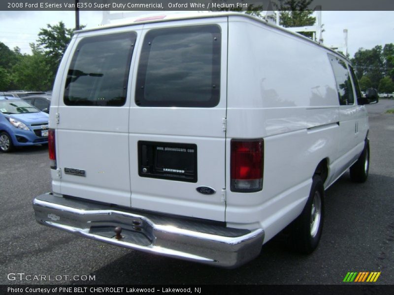 Oxford White / Medium Flint 2008 Ford E Series Van E350 Super Duty Commericial