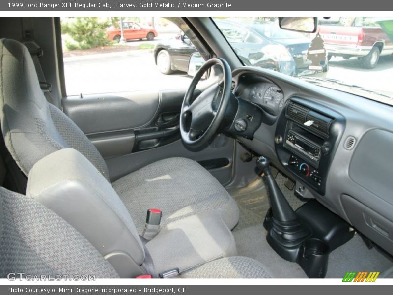  1999 Ranger XLT Regular Cab Medium Graphite Interior