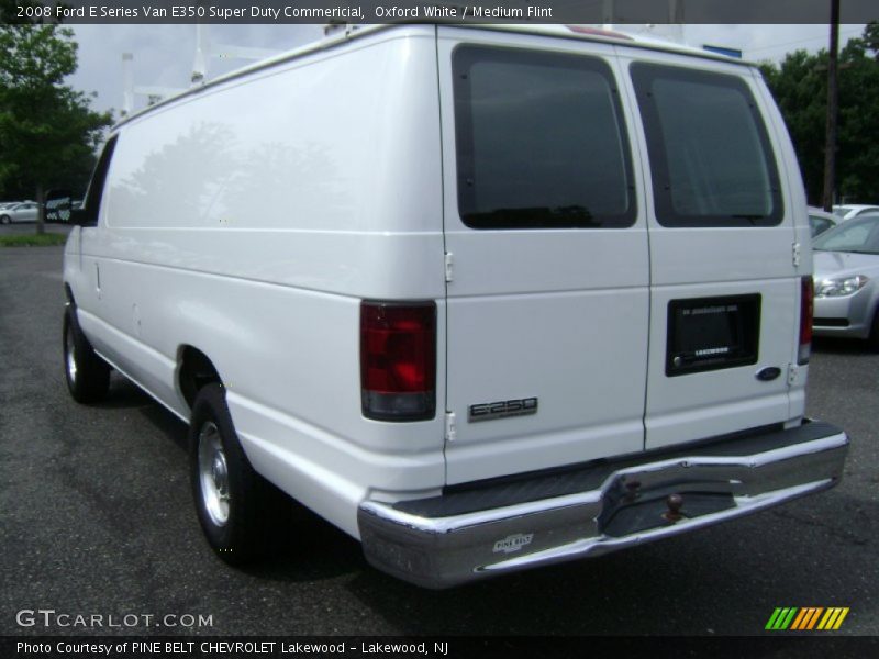 Oxford White / Medium Flint 2008 Ford E Series Van E350 Super Duty Commericial