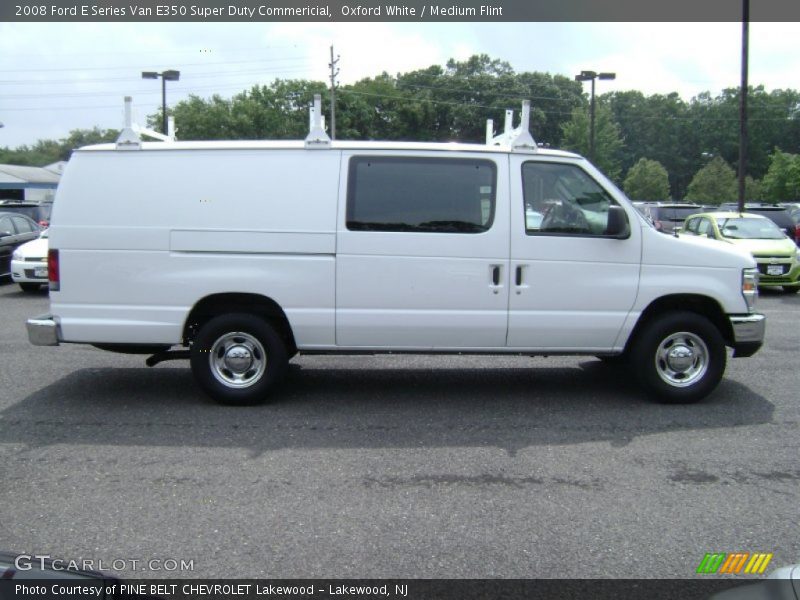 Oxford White / Medium Flint 2008 Ford E Series Van E350 Super Duty Commericial