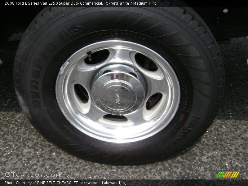 Oxford White / Medium Flint 2008 Ford E Series Van E350 Super Duty Commericial