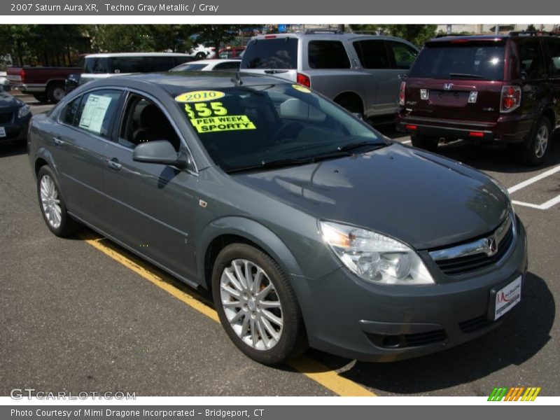 Techno Gray Metallic / Gray 2007 Saturn Aura XR