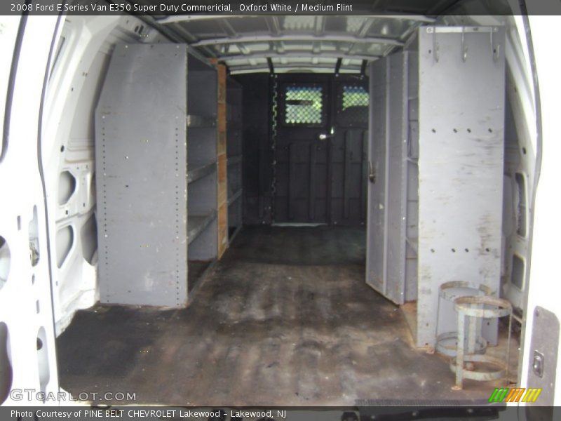 Oxford White / Medium Flint 2008 Ford E Series Van E350 Super Duty Commericial