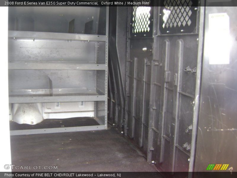 Oxford White / Medium Flint 2008 Ford E Series Van E350 Super Duty Commericial