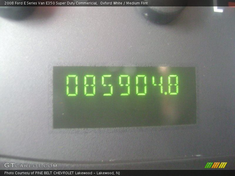 Oxford White / Medium Flint 2008 Ford E Series Van E350 Super Duty Commericial