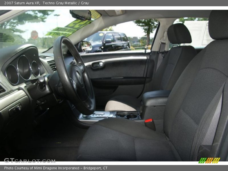 Techno Gray Metallic / Gray 2007 Saturn Aura XR