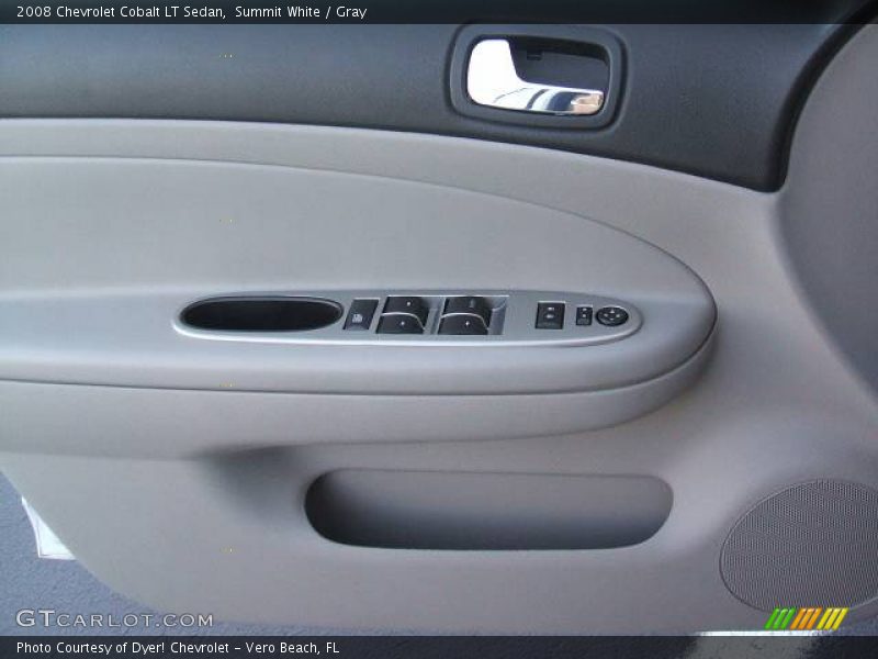 Summit White / Gray 2008 Chevrolet Cobalt LT Sedan