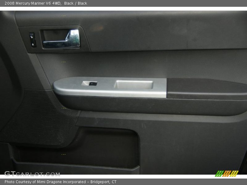Black / Black 2008 Mercury Mariner V6 4WD