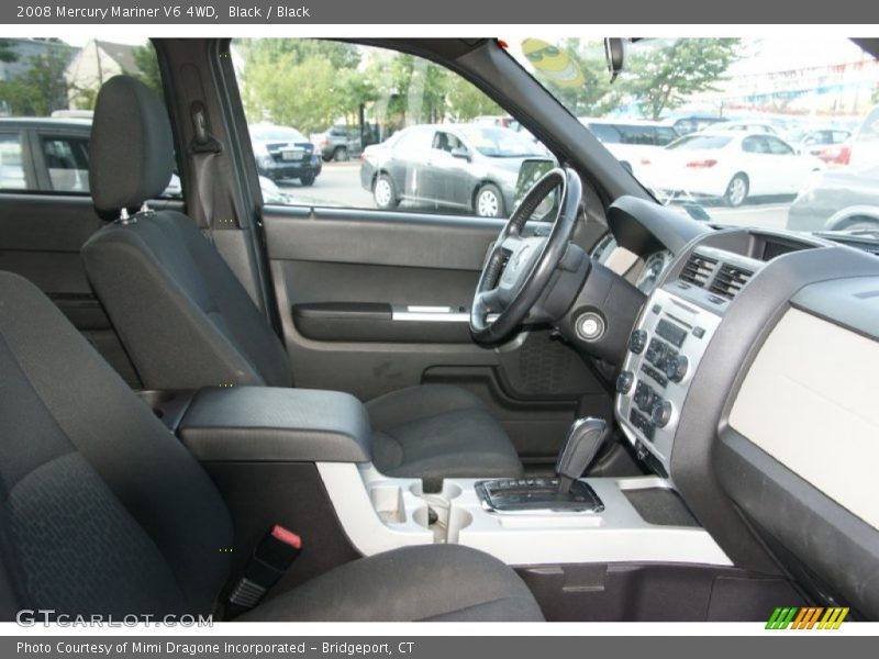 Black / Black 2008 Mercury Mariner V6 4WD