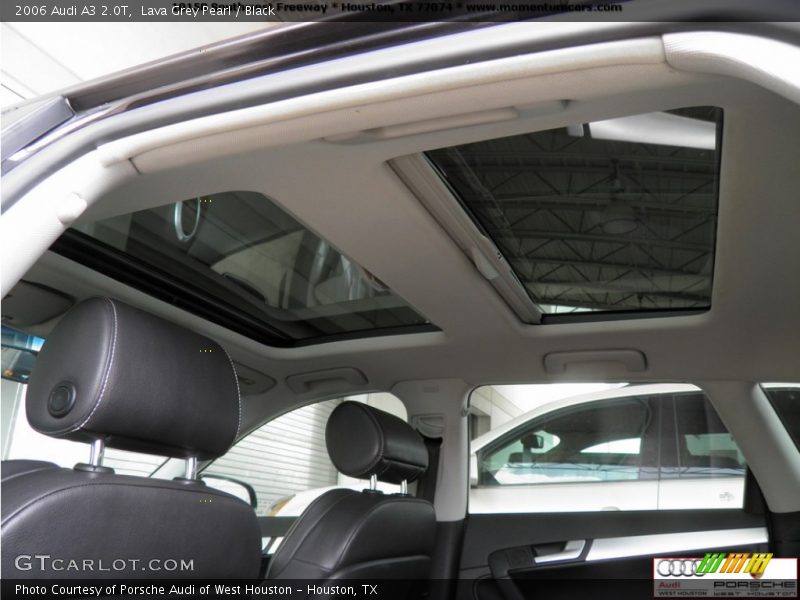 Lava Grey Pearl / Black 2006 Audi A3 2.0T
