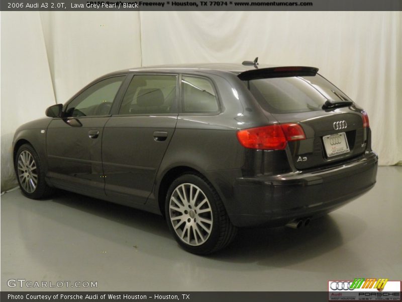 Lava Grey Pearl / Black 2006 Audi A3 2.0T