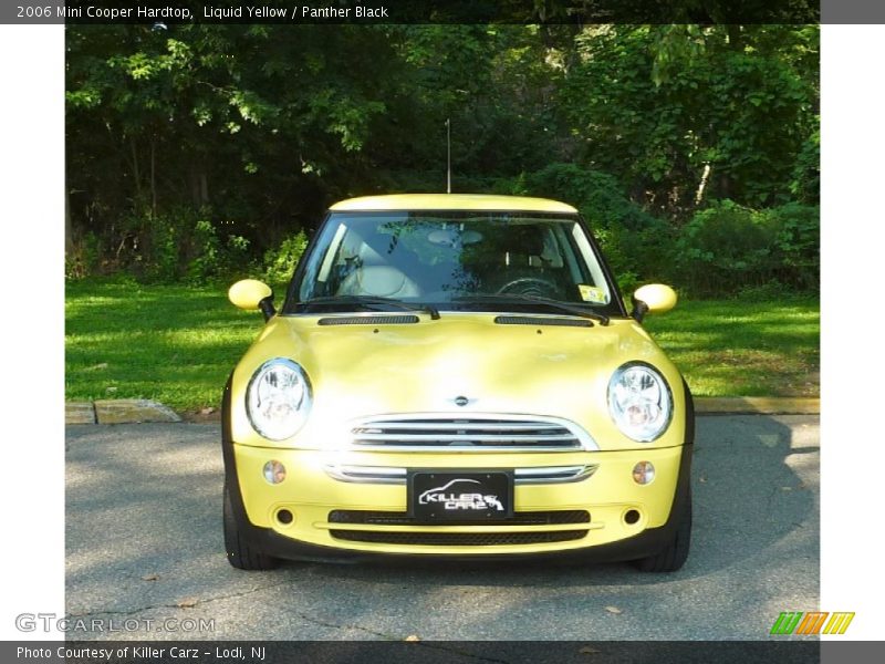 Liquid Yellow / Panther Black 2006 Mini Cooper Hardtop