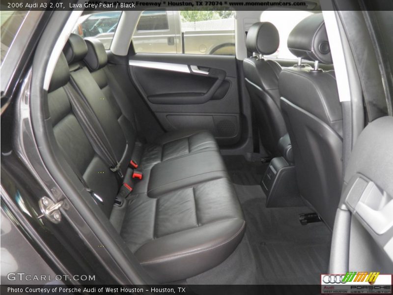 Lava Grey Pearl / Black 2006 Audi A3 2.0T